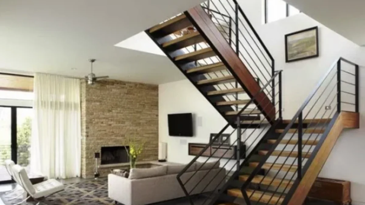 Foto Desain Interior Rumah Type 36 2 Lantai Luas Tanah 80m2 Simpel Moderen