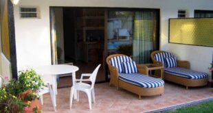 Desain Rumah Sederhana Bagian Belakang Teras Nyaman Asri