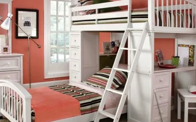 Gambar Tempat Tidur Anak Dua Susun Desain Modern Ruang Minimalis