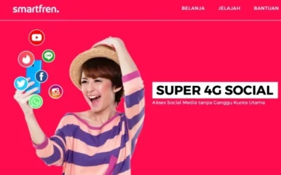 Paket Sosial Media Smartfren Unlimited FUP Lancar Tanpa Batas