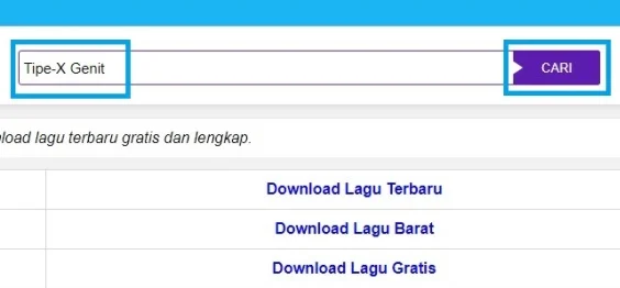 Cari Lagu Free Download MP3